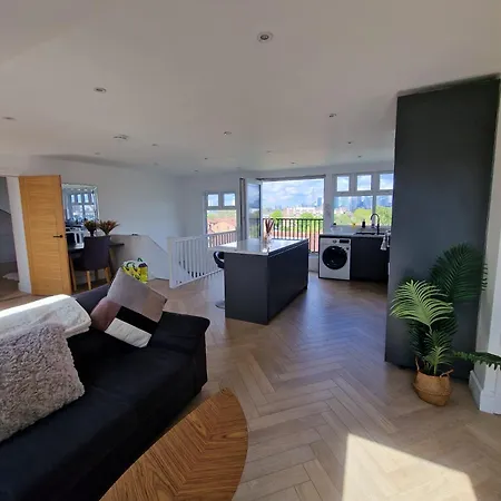 Loft Apartment With Skyline Views Of Canary Wharf London Exterior photo